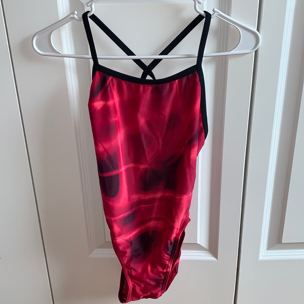 Blazin Spandex/Nylon Competitive Swim One-Piece